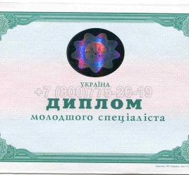 Диплом Техникума Украины 2013г в Смоленске
