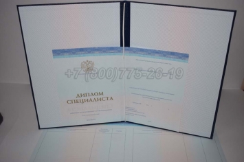 Диплом о Высшем Образовании 2019г СпецБланк в Смоленске